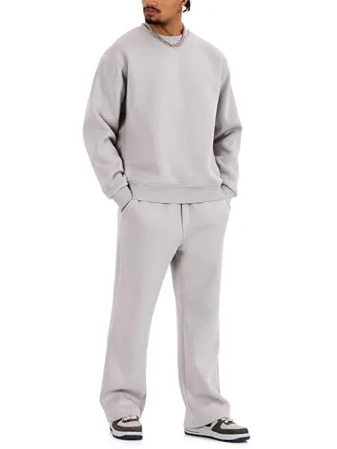 Redbridge Bequemer Sweatsuit Zweiteiler – Jogginganzug Set in Grau XXL - Zweiteiliges Set aus Sweatshirt und Hose für entspannte Tage. Weiches Material sorgt für hohen Tragekomfort. Elastischer Bund und gerippte Bündchen bieten eine ideale Passform – perfekt für Freizeit und Sport.