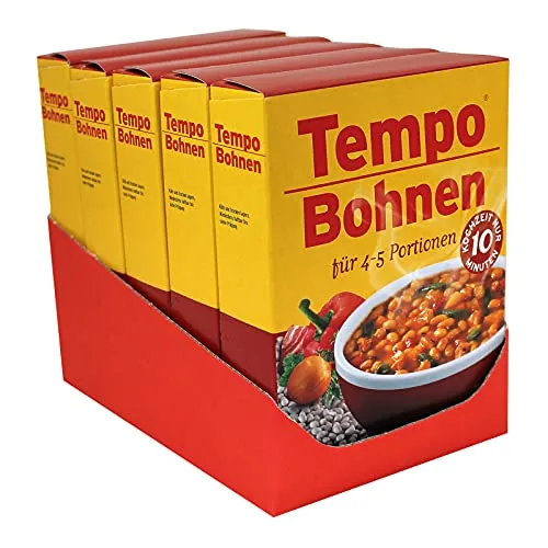 5er Pack Tempo Bohnen 5 x 225 g für 4 von ACO GmbH & Co.KG