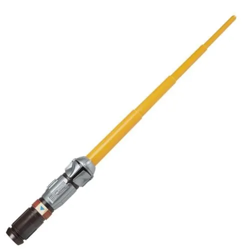 Star Wars Lightsaber Squad The Mandalorian Ausfahrbares Oranges Lichtschwert Rollenspielzeug für Kids ab 4 Jahren