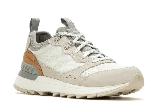 Merrell Damen Alpine 83 Recraft Sneaker, Moon, 40.5 EU - Damen-Sneaker aus Wildleder und 100 % recyceltem Textil, mit herausnehmbarem EVA-Schaum-Fußbett für optimalen Komfort und Stabilität.