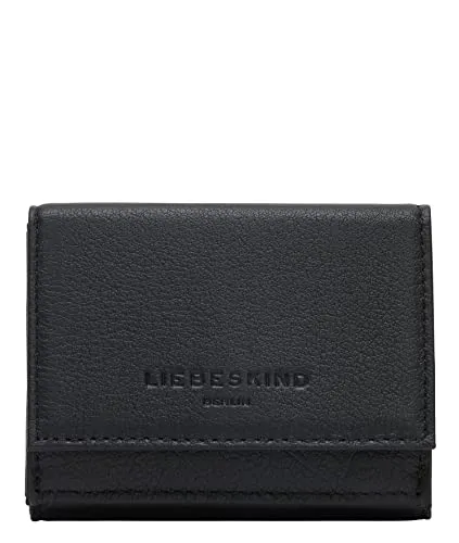 LIEBESKIND Berlin Basics Lillian Geldbörse, Medium (HxBxT 8cm x 10cm x 3cm), Black