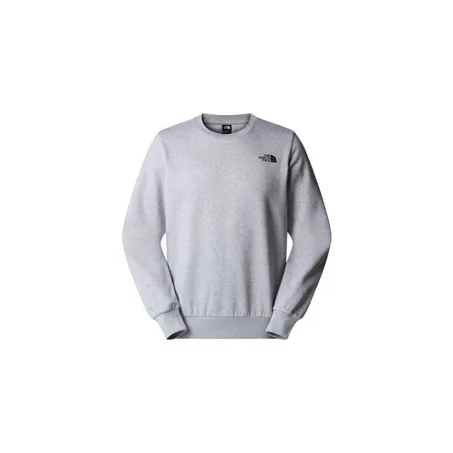 The North Face Herren Simple Dome Crew Pullover XL - Grau - Sportlicher Baumwoll-Sweater für Alltag und Arbeit, bietet Komfort und Stil in jeder Situation.