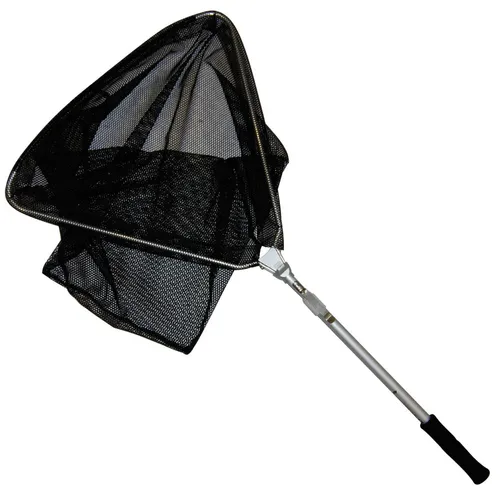 Solvkroken Unterfangkescher Midi - Teleskopkescher für Angler - Praktischer Teleskopkescher mit einer Länge von 95-132 cm, ideal für das Süßwasserangeln. Leicht und handlich, perfekt für den Einsatz am Wasser.