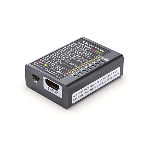 HDFury HDF0130 Dr. HDMI 4K - HDMI EDID Manager Emulator, löst Handshake Probleme bis HDMI 2.0b und unterstützt 4K@60Hz mit 18Gbps