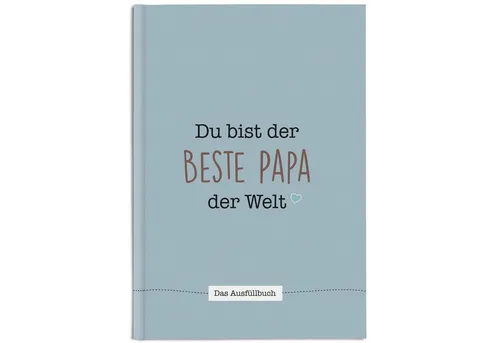 CUPCAKES & KISSES Tagebuch Papa Buch zum Ausfüllen