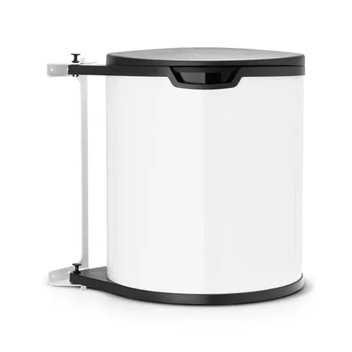 Brabantia 428081 Einbaueimer Built in bin 15 L white