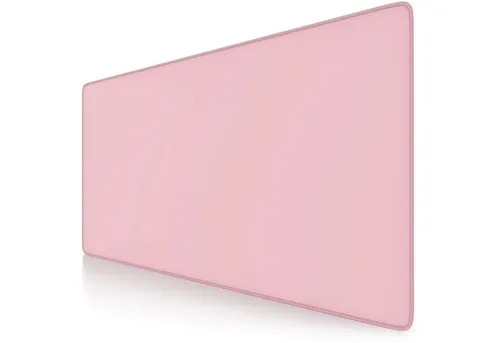 CSL Gaming Mauspad XXL Speed Mousepad 900 x 400 x 3 mm, große Tischunterlage, rutschfest, abwaschbar, Geschwindigkeit & Präzision, rosa