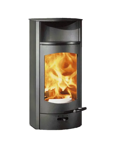 AUSTROFLAMM Kaminofen Flok 2.0 | 4 kW mit Stahlmantel und WHF Keramik