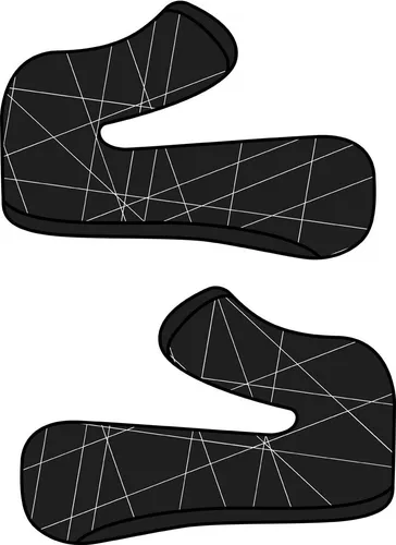 Airoh Twist 2.0 Helm Wangenpolster XXL - Hochwertige grafische Wangenpolster für den Airoh Twist 2.0 Helm in Größe XXL, bieten optimalen Komfort und Passform für ein sicheres Fahrerlebnis.