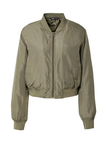 Only Alma OTW Bomberjacke Damen - Grün - XL - Funktionsjacken mit coolem Design, Reißverschluss und elastischen Rippbündchen für optimalen Tragekomfort.