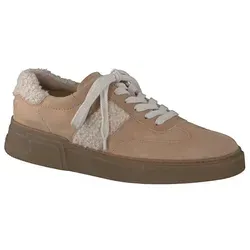 Paul Green 5393-006 Sneaker in Beige für Damen - Sneaker für Damen mit herausnehmbarem Fußbett für individuelle Einlagen. Hochwertige Materialien und trendige Details bieten Komfort und Stil für jedes Outfit.