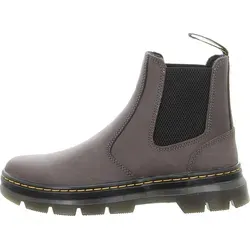 DR. MARTENS 42013020 Stiefel grau 41 EU - Stilvolle Unisex-Stiefel aus grauem Leder in Größe 41, mit runder Schuhspitze und praktischen Gummizug. Perfekt für jeden Tag – bequem und langlebig.