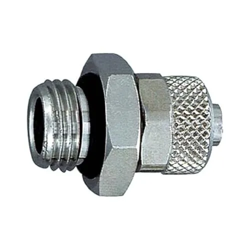 Produktbild RIEGLER 110475-11.114-6 Gerade Einschraubverschraubung, O-Ring, G 1/4 a, f. Schlauch 6/4, 1Stk, Klein