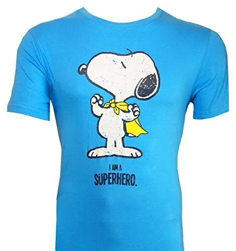 Die Peanuts T-Shirt Snoopy Superheld/I AM A Superhero (S)