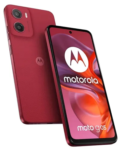 Motorola Moto G05 4G 8GB/256GB Rot (Plum Red) Dual-SIM
