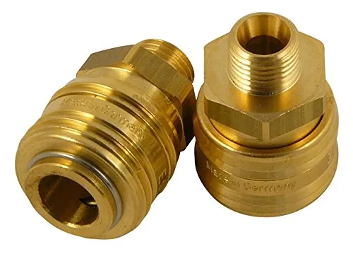 Druckluft Schnellkupplung 1/4 Zoll Außengewinde/Druckluftkupplung Fitting 1 x