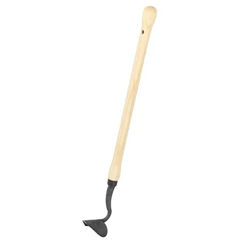 D&O Häufler (Borstahl, geschmiedet) Gesamtlänge 60 cm Arbeitsbreite 6 cm - mit Holzstiel Perfekt für lockern der Böden, Häufelpflug, Kultivator, Kartoffelpflug