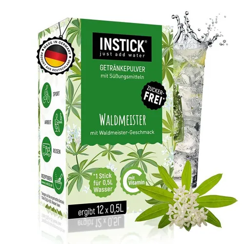 INSTICK Zuckerfreies Instant-Getränk (Waldmeister)