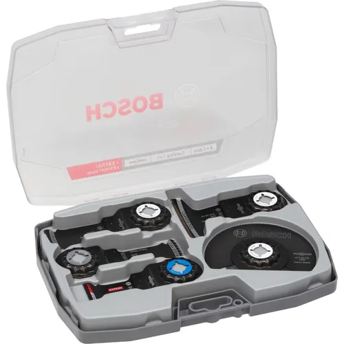 Bosch Professional Zubehör Bosch Blau Zubehör 2608669093 Starlock Best of Cutting Multitool Säge-Set 5-teilig (Schneid-Set (5-tlg.))