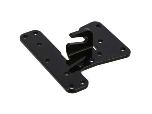 Reparaturblech Sitzbank, vorn - Schwarz