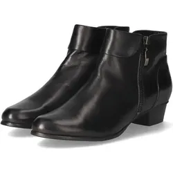 Kaerlek Stiefeletten Damen Glattleder Schwarz Größe: 37 - Elegante Kaerlek Damen Stiefeletten aus schwarzem Glattleder in Größe 37. Mit praktischem Reißverschluss und rutschhemmender Sohle bieten sie Komfort und Sicherheit für jeden Anlass.
