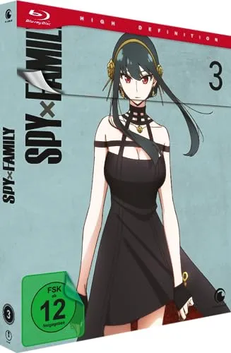 Spy x Family - Staffel 1 - Part 1 - Vol.3 - [Blu-ray] - Spannender Anime-Film, ideal für Fans von Action und Comedy, freigegeben ab 12 Jahren.