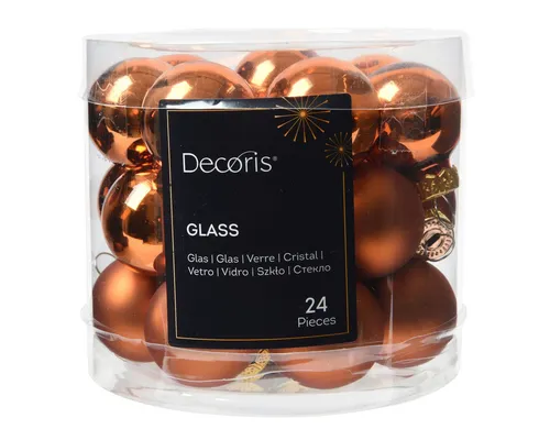Weihnachtsbaumschmuck Orange von Kaemingk