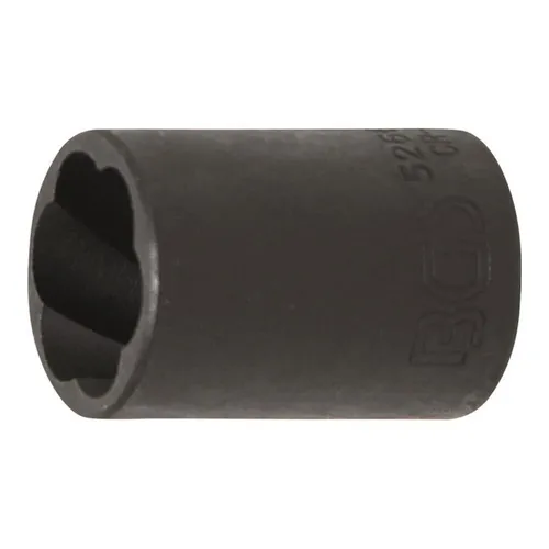 Spezial-Steckschlüssel-Einsatz / Schraubenausdreher, 12,5 (1/2), 17 mm