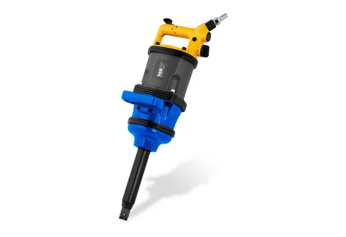 MSW Druckluft-Schlagschrauber 4600 Nm - Druckluftwerkzeug für LKW, Busse und Traktoren mit 4.600 Nm Drehmoment und 3.500 U/min für kraftvolles und schnelles Lösen von großen Schrauben. Ergonomischer Griff und umfangreiches Zubehör inklusive.