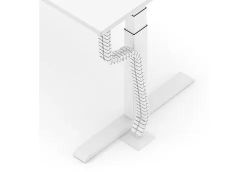 Actiforce Kabelkanal Kabelkette Slim - Kabelkanal für effektives Kabelmanagement am Schreibtisch, flexibel durch das Wirbel-System und in verschiedenen Farben erhältlich für eine ordentliche Kabellösung.