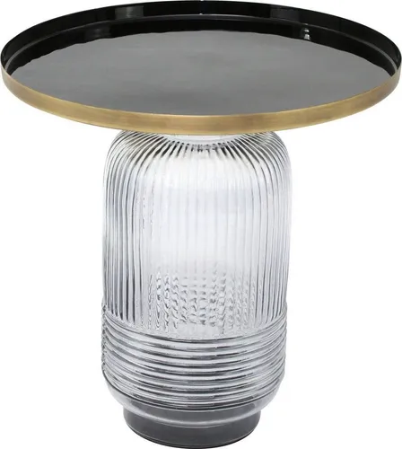 Eleganter Beistelltisch in Gold/Anthrazit in gold von Paroli