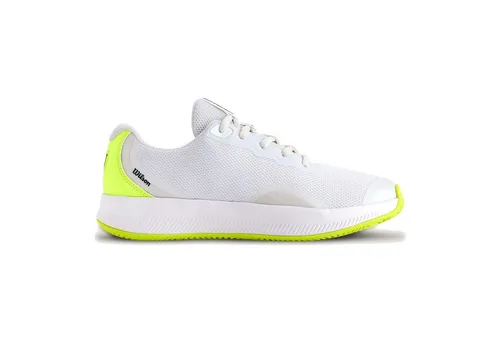 Wilson Intrigue Lite Damen-Tennisschuhe – Dynamischer Komfort in Weiß/Safety Yellow/Navy Blazer, Größe 7,5 - Die Intrigue Lite Tennisschuhe bieten dynamisches Spiel und Unterstützung für Damenfüße. Mit spezieller Dämpfung und zusätzlicher Gewölbeunterstützung für schnelle Bewegungen. Langlebig, atmungsaktiv und stilvoll für besten Komfort auf dem Platz.