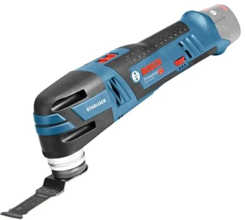 Bosch Multifunktionswerkzeug GOP 12V-28 - Akku, 12V, leicht und ergonomisch für komfortable Handhabung, inkl. Tauchsägeblatt