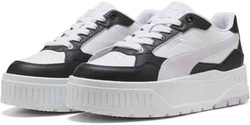 PUMA KARMEN II IDOL Sneaker lila|weiß 40,5 EU - Sportliche Sneaker in lila und weiß, ideal für den Alltag. Bietet Komfort und stilvolles Design mit Schnürung und normaler Schuhweite.