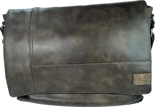 camel active Laos Herren Schultertasche - Groß Braun, idealer Begleiter mit gepolstertem 15