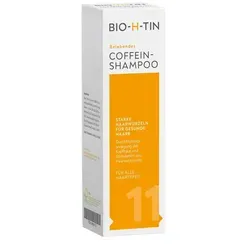 Bio-H-Tin Coffein-Shampoo - Arzneimittel zur Stimulation der Haarwurzeln, fördert die Durchblutung der Kopfhaut und sorgt für geschmeidiges, glänzendes Haar mit mehr Volumen.