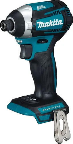 Makita 18 V Schlagschrauber DTD154ZJ - Akkuschrauber für Profis mit bürstenlosem Motor, 175 Nm Drehmoment und kompaktem Design für schwer zugängliche Stellen. Ideal für präzise Schraubarbeiten und lange Betriebszeiten.