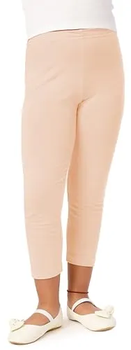 Merry Style Mädchen 3/4 Leggings aus Viskose MS10-131 (Nude, 146 cm)