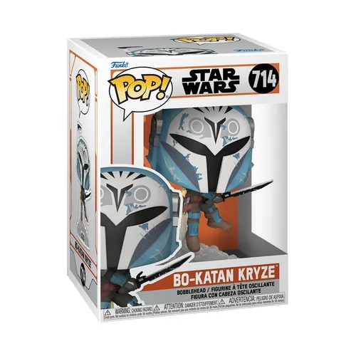 Funko Pop! Star Wars: The Mandalorian – BO-Katan mit Darksaber​ and Jet Pack - V