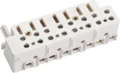 Hager Zählersteckklemme universZ 63 A - Steckdosen- & Schalterteile mit TRE-Anschlussklemme, sperrbar und ideal für sichere Drehstrom-Anwendungen.