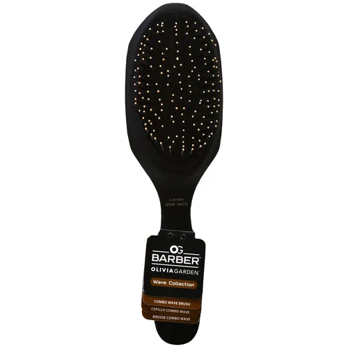 Olivia Garden Barber Combo Wave Haarbürste Nylonborsten für jeden Haartyp