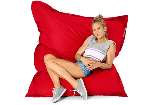 Green Bean Riesen-Sitzsack Rot in rot von Green Bean