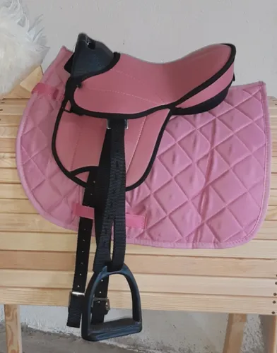 HKM SPORTS EQUIPMENT 9346 Shettysattel-Set Beginner