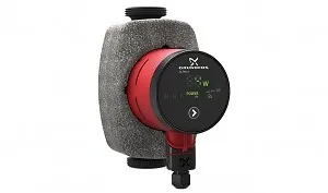 Grundfos Alpha 1 25-80 Energiesparpumpe mit Dämmschale