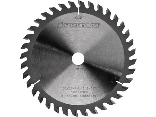 PROMAT Präzisionskreissägeblatt 190 mm, 42 Zähne von Promat