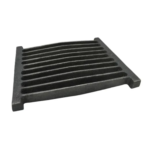 SEZAM 26 x 21,5 cm Gussrost Ofenrost Ascherost Kaminrost passend Kaminofen Tafelrost Rost Ofengitter Kamin Ersatzteile Zubehör Gussrost Ofenrost Grillkamin Eckig Eckrost
