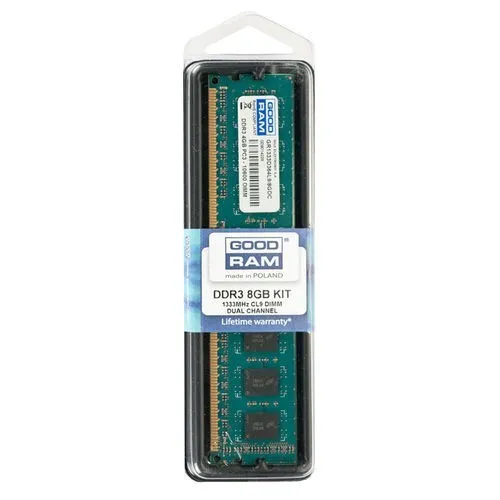 DDR3 8GB/1333 (1*8GB) CL9 GOODRAM 5908267903193