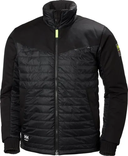 Helly Hansen Oxford Insulated Jacke, Größe S, schwarz - Wärmende und wasserabweisende Jacke für Outdoor-Aktivitäten, ideal für kaltes Wetter und vielseitigen Einsatz.