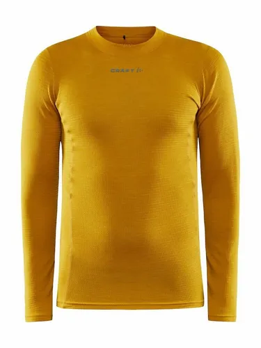 Craft Thermohemd PRO Wool Extreme X LS M - Eng anliegendes Langarmshirt aus einer hochwertigen Polyamid/Merino-Wollmischung, die für optimalen Tragekomfort sorgt. Ideal für kalte Tage, hält dich warm und trocken.