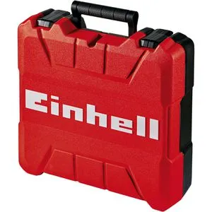 Einhell E-Box S35 Werkzeugkoffer - Robuster Werkzeugkoffer mit weichem Schaumstoff-Innenfutter, spritzwassergeschützt und ideal für sicheren Transport von bis zu 12 kg Werkzeug.